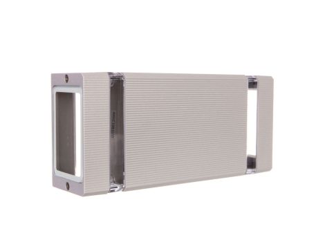 Oprawa ścienna dwukierunkowa NESSA GU10 max.50W IP54 AC 220-240V szara LD-NESSAGU10D-80