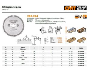 CMT PIŁA HM D=160 F=20 Z=48 K=2,2/1,6