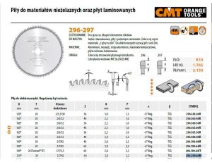 CMT PIŁA HW D=210 F=30 Z=64 K=2,8/2,2
