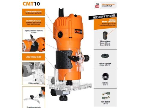 CMT FREZARKA DO KRAWĘDZI 550W