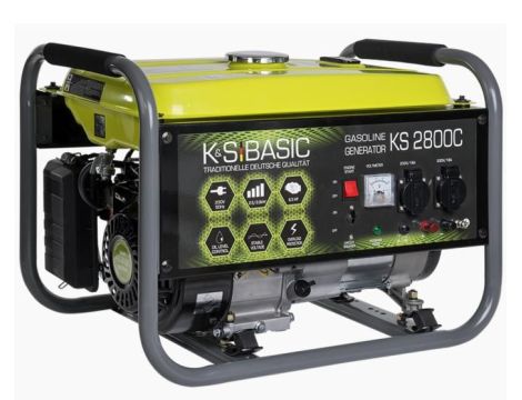KÖNNER & SÖHNEN GENERATOR BENZYNOWY 2,5kW 230V KSB 2800C BASIC (UZWOJENIE MIEDZIANE) - 2