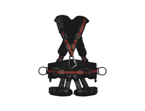 Szelki do pracy w podwieszeniu 5 punktów zaczepowych kolor czarno-pomarańczowy rozmiar XL/XXL ANTI HAR35TCXX
