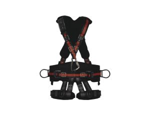 Szelki do pracy w podwieszeniu 5 punktów zaczepowych kolor czarno-pomarańczowy rozmiar S/M/L ANTI HAR35TCGT