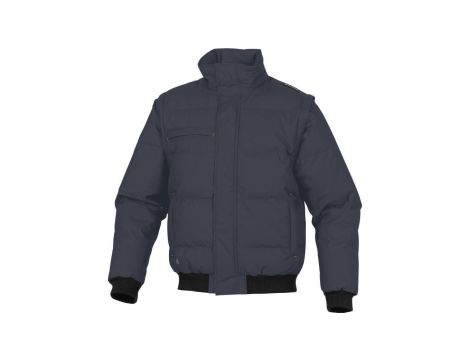 Kurtka pikowana z poliamidu powlekanego poliuretanem kolor granatowy rozmiar 3XL CORP RANDEBM3X