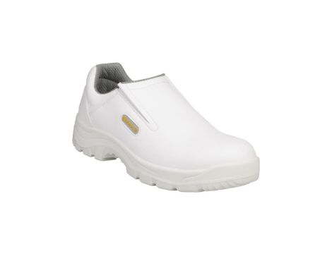 Półbuty z mikrofibry podeszwa z dwuwarstwowego pu o zróżnicowanych gęstościach kolor biały rozmiar 36 PIED ROBI3S2BC36