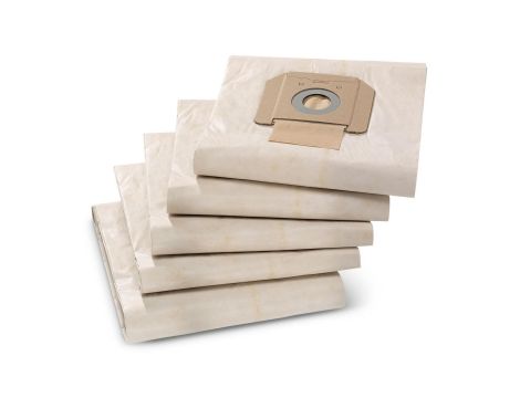 KARCHER WORKI DO ODKURZACZA FILTRACYJNE 5szt.