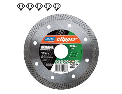 NORTON TARCZA D.TURBO 250mm CLIPPER EXTREME CERAM