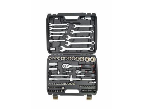 AWTOOLS ZESTAW KLUCZY   82el  1/2" / 1/4"