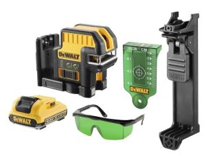 DEWALT LASER LINIOWY 12V DCE0825D1G ZIELONY + 5-PUNKTOWY