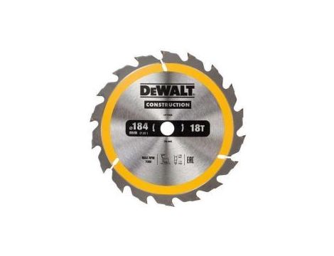 DEWALT PIŁA TARCZ.184x30mmx18z