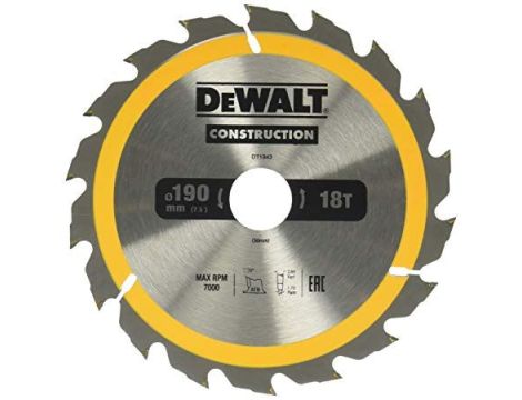 DEWALT PIŁA TARCZ.190x30mmx40z