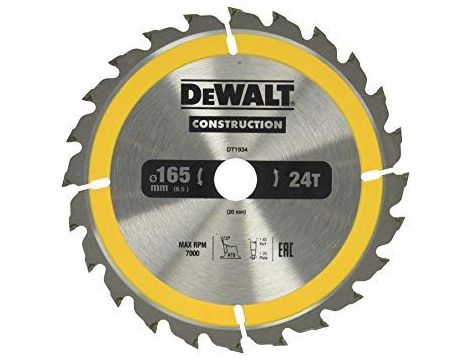 DEWALT PIŁA TARCZ.165x30mmx18z