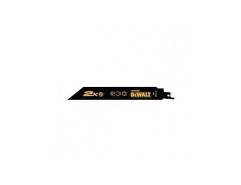 DEWALT BRZE.SZABL. 228x2,5mm /5szt. 10 TPI SZYBCIE CIĘCIE ELEMENTY WIELOMATERIAŁOWE