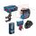 BOSCH LASER PŁASZCZYZNOWY GLL 3-80 C +UCHWYT BM 1 +ODBIORNIK LR 7 1x2,0Ah LB 0601063R05