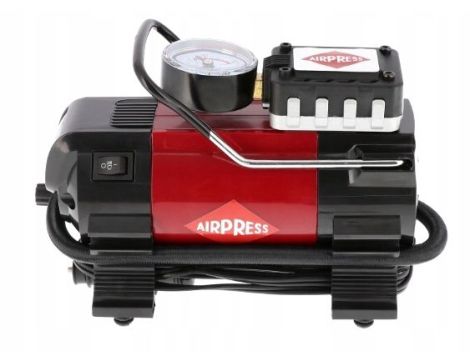 AIRPRESS KOMPRESOR MINI  12V  Z LATARKĄ - 4