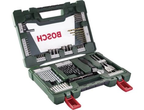 BOSCH ZESTAW WIERTŁA + KOŃCÓWKI V-LINE 83szt. 2607017193