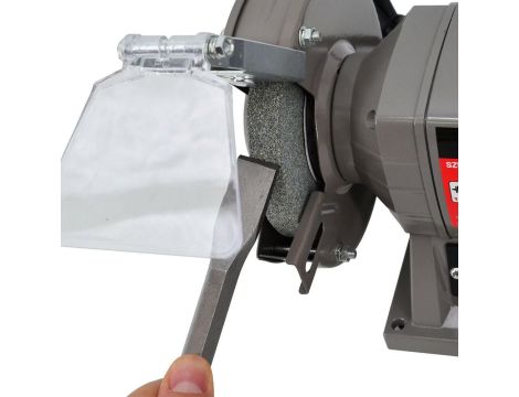 AWTOOLS SZLIFIERKA STOŁOWA 150mm / 300W  Z LAMPKĄ - 2