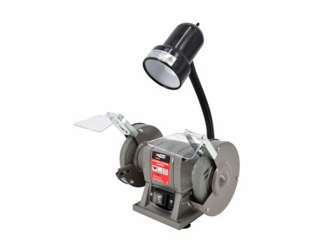 AWTOOLS SZLIFIERKA STOŁOWA 150mm / 300W  Z LAMPKĄ - 3