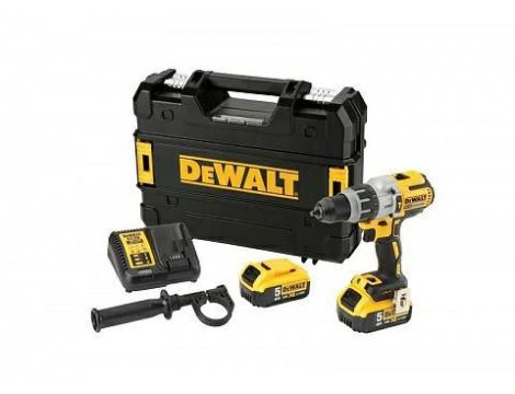 DEWALT WIERTARKO-WKRĘTARKA UDAROWA 18V 95/66Nm 3-BIEGI 3 x 5,0Ah WALIZKA TSTAK DCD996P2
