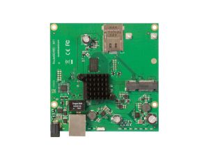 Router 1x RJ45 1000Mb/s, 1x miniPCI-e, 1x SIM MikroTik RBM11G