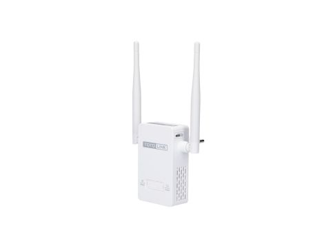 Wzmacniacz sygnału WiFi 300Mb/s, 2,4GHz, 1x RJ45 100Mb/s, 2x 4dBi Totolink EX200