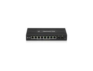 Switch EdgeMAX EdgeSwitch, 8x RJ45 1000Mb/s PoE, 2x SFP Ubiquiti ES-10XP