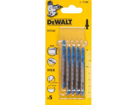 DEWALT BRZESZCZOT DO WYRZYNARKI  76x07mm DT2162-QZ METAL/5szt.