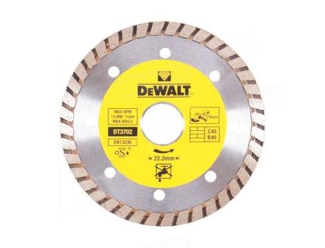 DEWALT TARCZA DIAM.TUR. 115mm