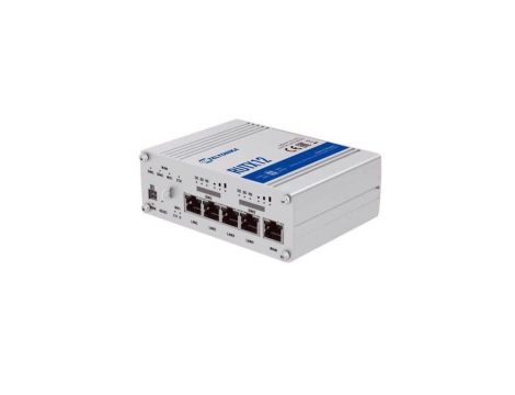 Profesjonalny przemysłowy router 4G LTE Cat 6, Dual Sim, 1x Gigabit WAN, 3x Gigabit LAN, WiFi 802.11 AC Teltonika RUTX12