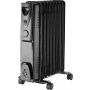 GRZEJNIK OLEJOWY  9-ŻEBEREK 2000W CZARNY - 4