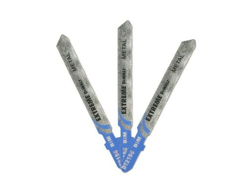 DEWALT BRZESZCZOT DO WYRZYNARKI  86,5x0,7mm T118GF DO METALU 3szt.