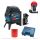 BOSCH LASER KRZYŻOWY GCL 2-50 +UCHWYT RM 1 +ZACISK DK 10 +ODBIORNIK LR 6 WALIZKA 0601066F01