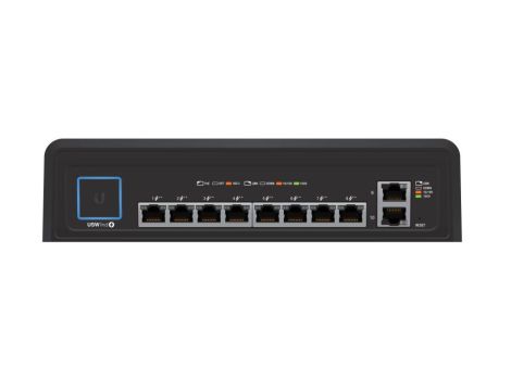 Switch UniFi, 8x RJ45 1000Mb/s PoE++, 2x RJ45 1000Mb/s, 450W Ubiquiti USW-INDUSTRIAL