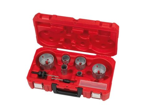 MILWAUKEE ZESTAW OTWORNIC BIMETAL CONTRACTOR 10szt.