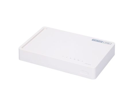 Switch 5x RJ45 1000Mb/s Gigabit, obudowa Desktop Totolink S505G