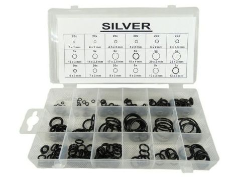 USZCZELKI ORINGI 225szt. /SILVER