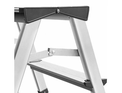 AWTOOLS DRABINA TABORET 2 STOPNIE 125KG - 3