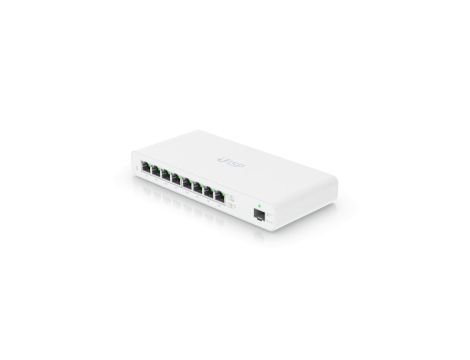 Switch MicroPoP, 8x RJ45 1000Mb/s, 1x SFP, 110W Ubiquiti UISP-S-EU