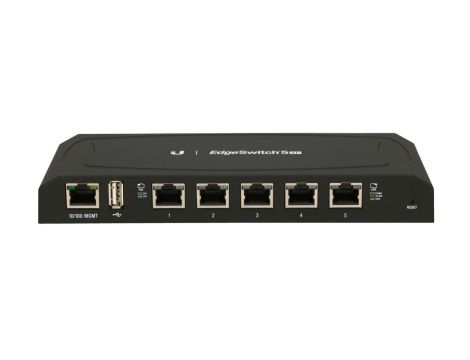 Switch EdgeSwitch, 5x RJ45 1000Mb/s PoE, 60W Ubiquiti ES-5XP