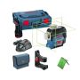 BOSCH LASER PŁASZCZYZNOWY GLL 3-80 CG ZIELONY +UCHWYT BM 1 1x2,0A LB 0601063T00 - 3