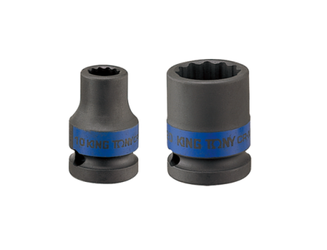 KING TONY NASADKA KRÓTKA UDAROWA 1/2" 12-KĄTNA   30x44. - 2