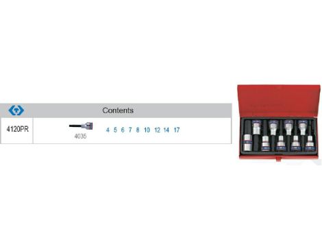 KING TONY KPL.NAS.IM.1/2" 9cz. 4-17mm/KASETA...