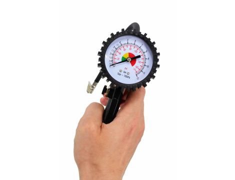 AWTOOLS PISTOLET DO POMPOWANIA KÓŁ Z MANOMETREM / TG-8 - 2