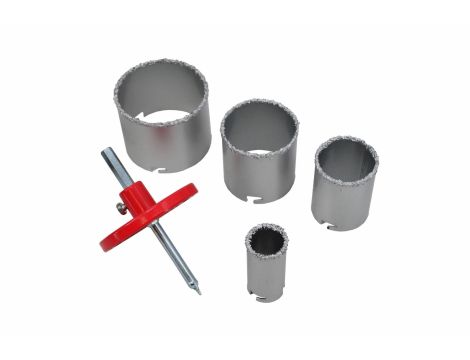 AWTOOLS OTWORNICE WOLFRAMOWE / 33-53-68-83mm / KOMPLET 6elem.