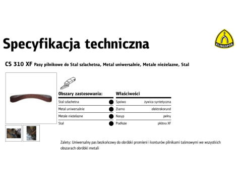 K.PASY BEZK.  10* 330 gr.120  CS310XF