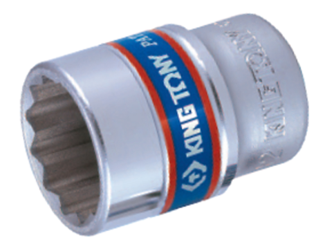 KING TONY NASADKA KRÓTKA 12-KĄTNA 1/2"21mm