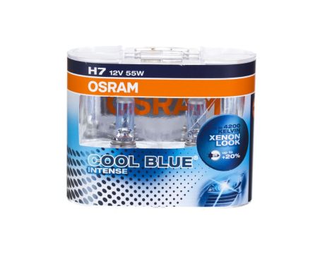 Żarówka samochodowa H7 55W COOL BLUE 64210CBI-DUO 4052899413085
