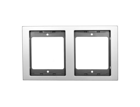 Berker K.5 Ramka 2-krotna pionowa aluminum 13237003