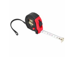 AWTOOLS MIARA ZWIJANA CZERWONO-CZARNA  3m x 16mm