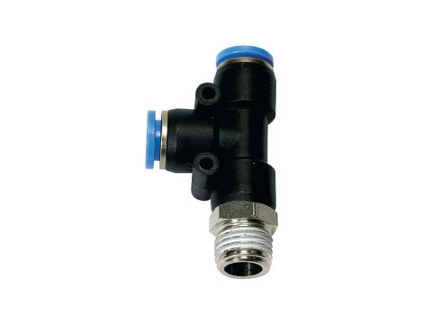 Trójnik wtykowy T obrotowy R 3/8z do węża 8, TS